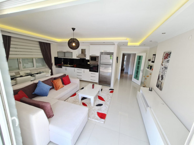 Меблированная квартира планировки 2+1, 110м2 в районе Оба - Ракурс 24