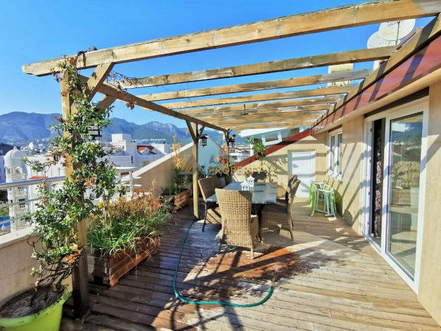 Меблированный пентхаус планировки 3+1 в район Оба - Ракурс 3