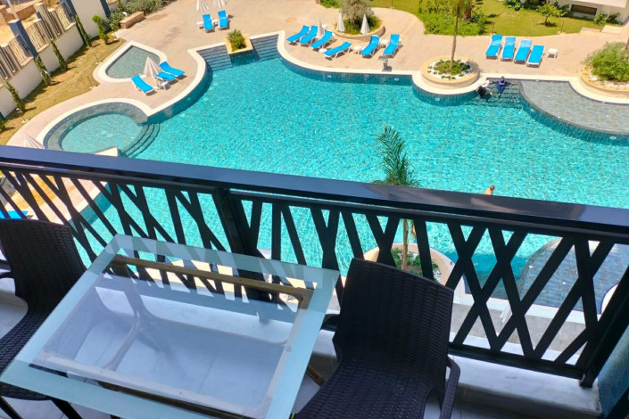 Квартира в аренду 1+1 в новом комплексе с шикарной инфраструктурой. - Ракурс 7