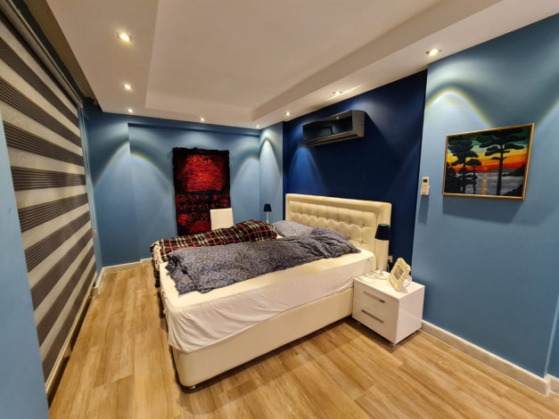 Отличная вилла планировки 4+1, 375м2 с видом на море, район Бекташ, Аланья - Ракурс 15