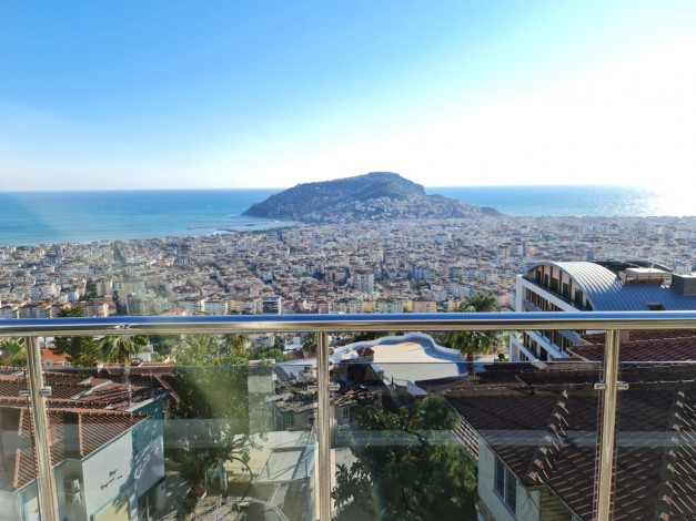 Отличная вилла планировки 4+1, 375м2 с видом на море, район Бекташ, Аланья - Ракурс 26