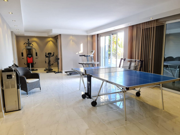 Отличная вилла планировки 4+1, 375м2 с видом на море, район Бекташ, Аланья - Ракурс 27