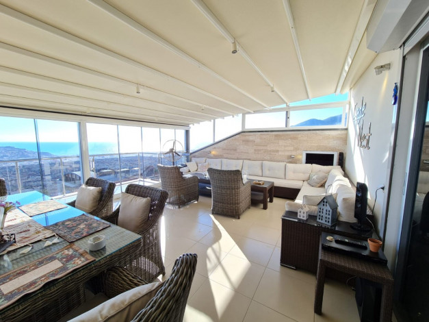 Отличная вилла планировки 4+1, 375м2 с видом на море, район Бекташ, Аланья - Ракурс 62