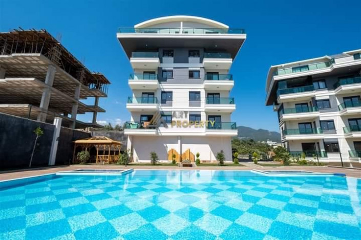 Меблированная квартира планировки 1+1, 65м2 в престижном районе Оба - Ракурс 13