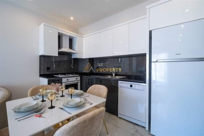 Меблированная квартира планировки 1+1, 65м2 в престижном районе Оба - Ракурс 24