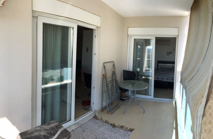 Меблированная квартира 2+1, 110м2 с видом на море и крепость в районе Оба - Ракурс 10