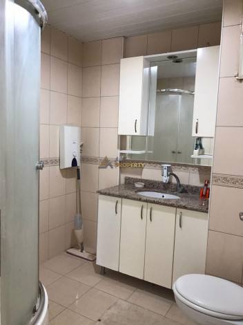 Меблированная квартира 2+1, 110м2 с видом на море и крепость в районе Оба - Ракурс 12