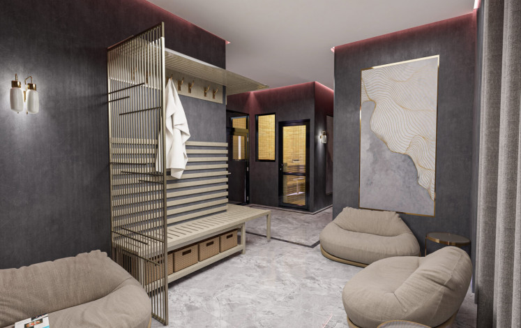 Квартира планировки 1+1, 47м2 в жилом комплексе на стадии строительства, Махмутлар - Ракурс 7