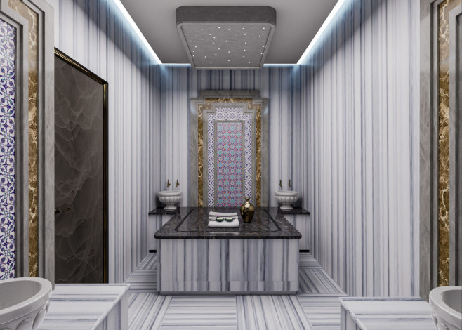 Квартира планировки 1+1, 47м2 в жилом комплексе на стадии строительства, Махмутлар - Ракурс 10