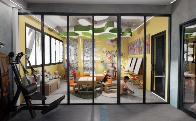 Квартира планировки 1+1, 47м2 в жилом комплексе на стадии строительства, Махмутлар - Ракурс 13