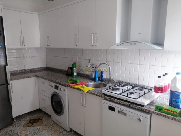 Меблированная вилла планировки 3+1, 120м2 с видом на море, Демирташ - Ракурс 6