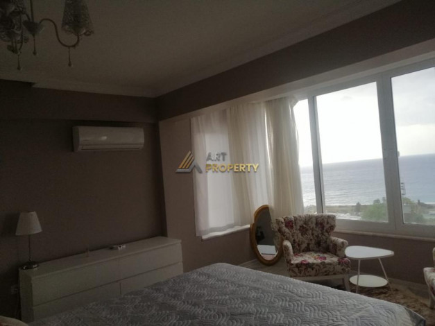 Меблированная вилла планировки 3+1, 120м2 с видом на море, Демирташ - Ракурс 10