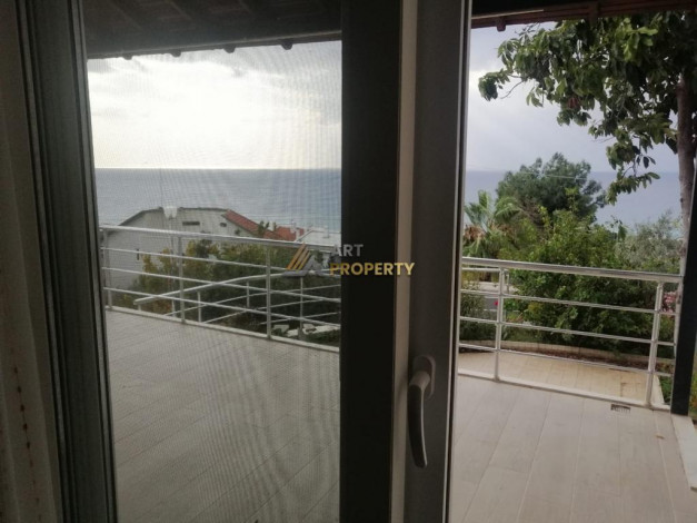 Меблированная вилла планировки 3+1, 120м2 с видом на море, Демирташ - Ракурс 17