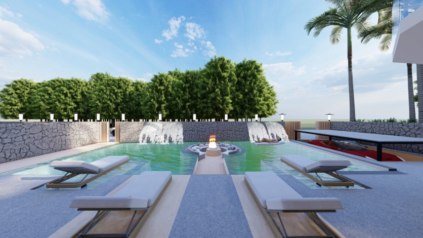 Роскошная вилла 4+1, 240м2 ультра класса на территории крепости Алании - Ракурс 3