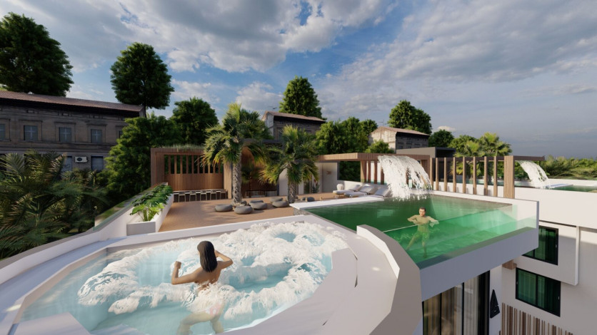 Роскошная вилла 4+1, 240м2 ультра класса на территории крепости Алании - Ракурс 5