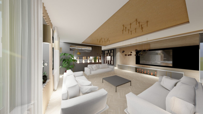 Роскошная вилла 4+1, 240м2 ультра класса на территории крепости Алании - Ракурс 14