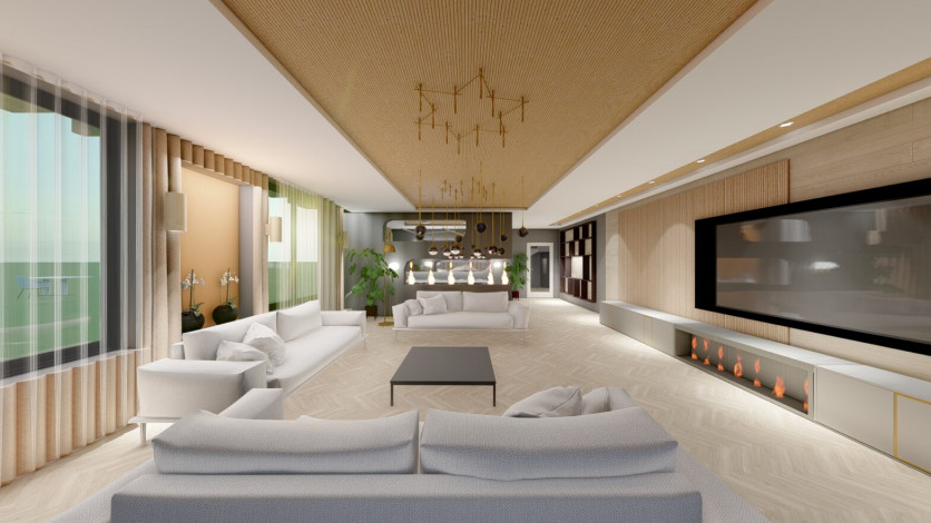 Роскошная вилла 4+1, 240м2 ультра класса на территории крепости Алании - Ракурс 15