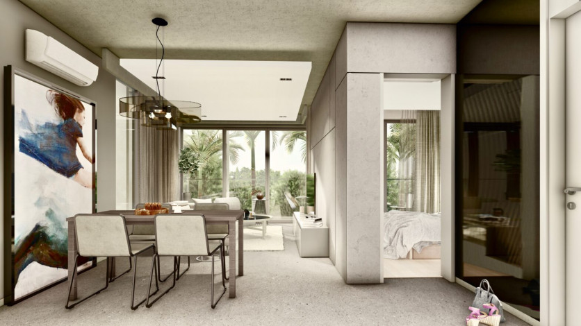 Новый проект с квартирами 1+1, 2+1, 3+1 в самом центре района Авсаллар - Ракурс 2