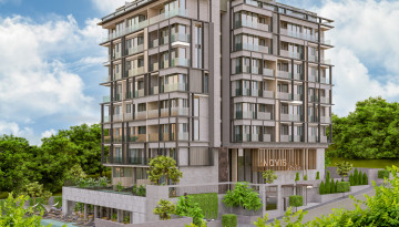 Новый проект с квартирами 1+1, 2+1, 3+1 в самом центре района Авсаллар - Ракурс 21