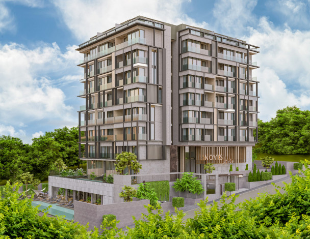 Новый проект с квартирами 1+1, 2+1, 3+1 в самом центре района Авсаллар - Ракурс 20