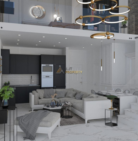 Роскошный проект с апартаментами 1+1, 2+1, 3+1 в районе Авсаллар - Ракурс 18