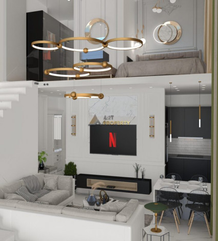 Роскошный проект с апартаментами 1+1, 2+1, 3+1 в районе Авсаллар - Ракурс 20