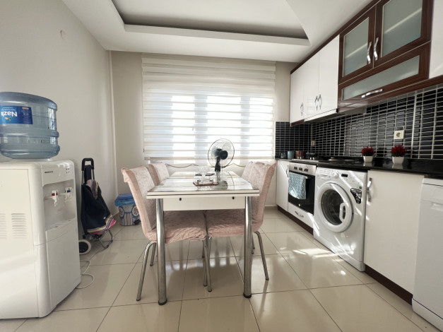 Меблированная квартира планировки 1+1, 65м2 с видом на море, район Махмутлар - Ракурс 7