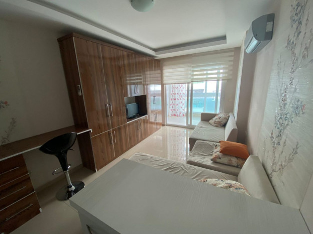 Уютная меблированная студия всего в 150 метрах на берегу Средиземного моря в Махмутлар, 40 м2 - Ракурс 4