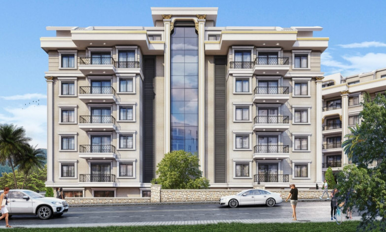 Новый инвестиционный проект в районе Оба - Ракурс 10