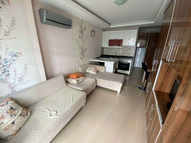 Уютная меблированная студия всего в 150 метрах на берегу Средиземного моря в Махмутлар, 40 м2 - Ракурс 5