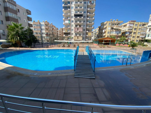 Уютная меблированная студия всего в 150 метрах на берегу Средиземного моря в Махмутлар, 40 м2 - Ракурс 14