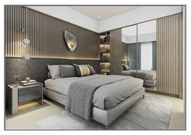 Новая квартира планировки 1+1, 61м2 в центре Алании - Ракурс 9