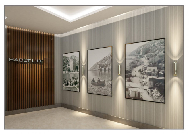 Новая квартира планировки 1+1, 61м2 в центре Алании - Ракурс 13