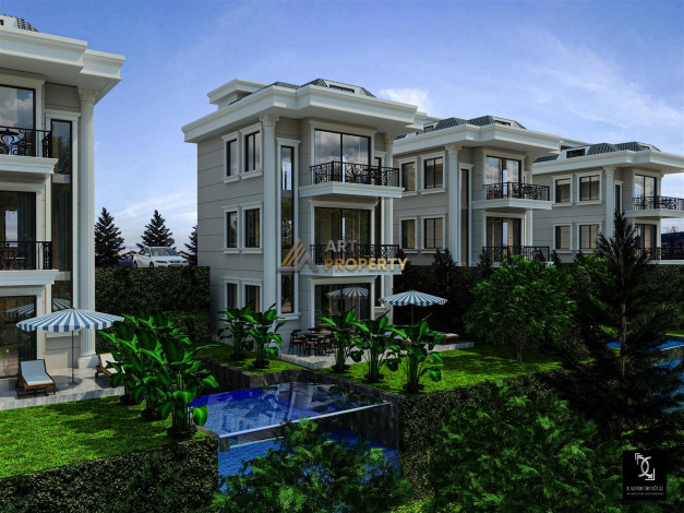 Элитные виллы от топого застройщика в престижном районе Кестель - Ракурс 4