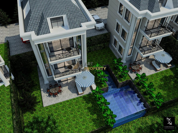 Элитные виллы от топого застройщика в престижном районе Кестель - Ракурс 5