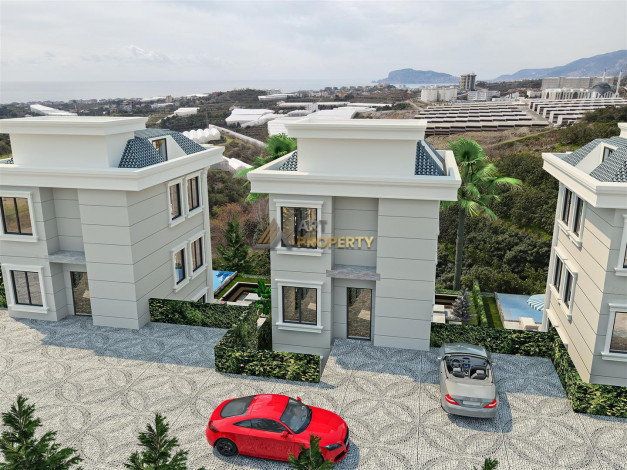 Элитные виллы от топого застройщика в престижном районе Кестель - Ракурс 8