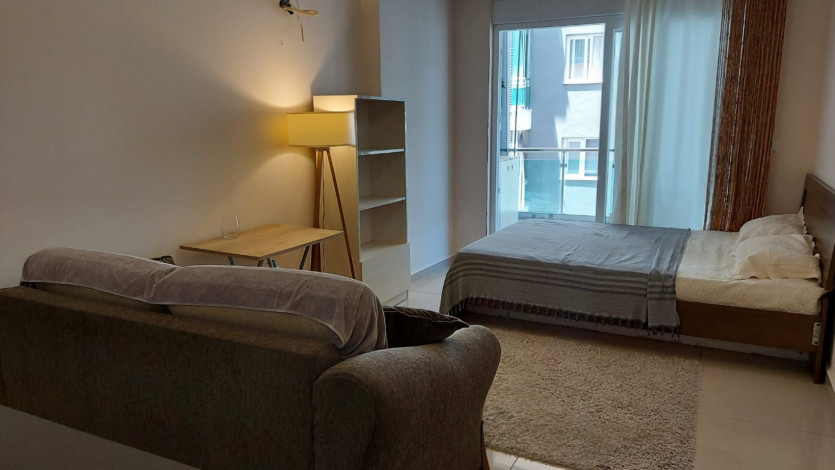 Уютная студия на высоком этаже в комлпексе с инфраструктурой, 37м2 - Ракурс 11