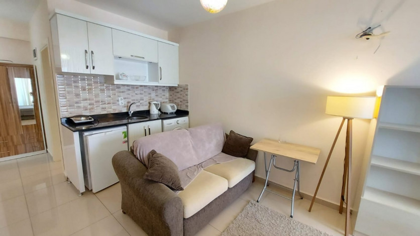 Уютная студия на высоком этаже в комлпексе с инфраструктурой, 37м2 - Ракурс 12