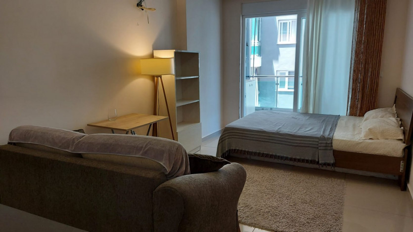 Уютная студия на высоком этаже в комлпексе с инфраструктурой, 37м2 - Ракурс 13