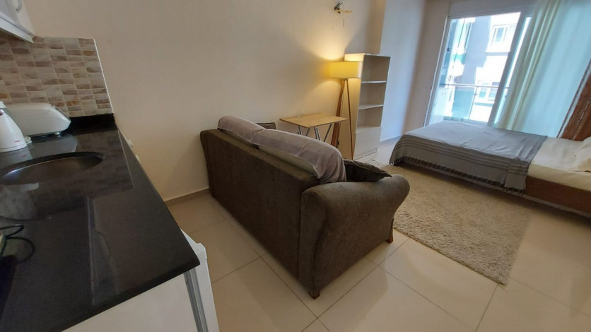 Уютная студия на высоком этаже в комлпексе с инфраструктурой, 37м2 - Ракурс 14