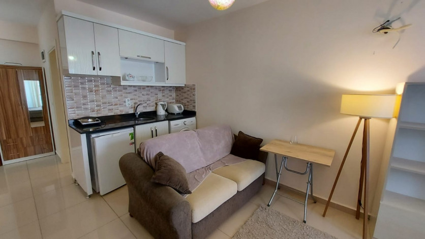 Уютная студия на высоком этаже в комлпексе с инфраструктурой, 37м2 - Ракурс 15