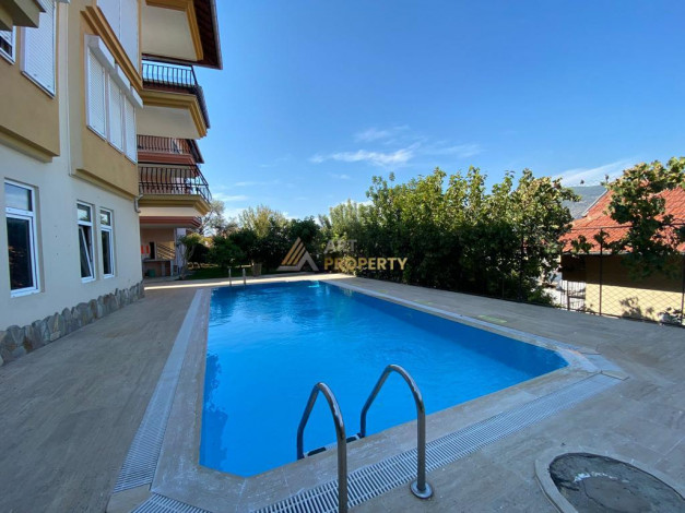 Квартира планировки 2+1 с видом на море на аланийской крепости - Ракурс 12