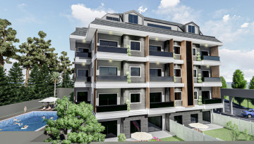 Инвестиционный проект с квартирами планировки 1+1, 2+1 и 3+1 в районе Каргыджак - Ракурс 5