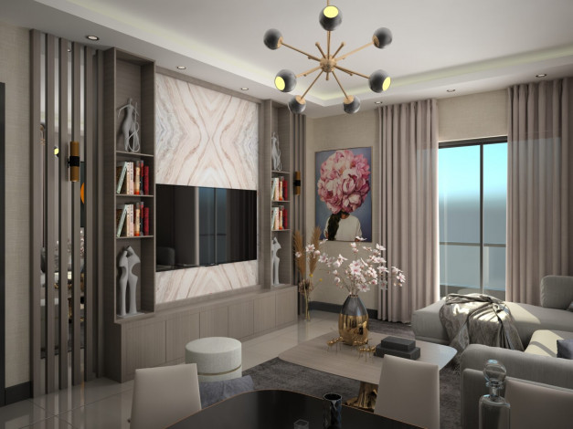 Инвестиционный проект с квартирами планировки 1+1, 2+1 и 3+1 в районе Каргыджак - Ракурс 6