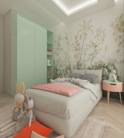 Квартира планировки 2+1, 100м2 в жилом комплексе на стадии строительства, Махмутлар - Ракурс 2