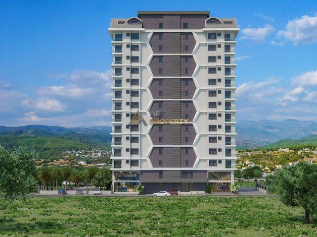 Квартира планировки 2+1, 100м2 в жилом комплексе на стадии строительства, Махмутлар - Ракурс 8