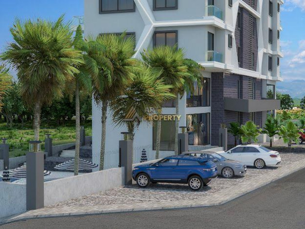 Квартира планировки 2+1, 100м2 в жилом комплексе на стадии строительства, Махмутлар - Ракурс 10