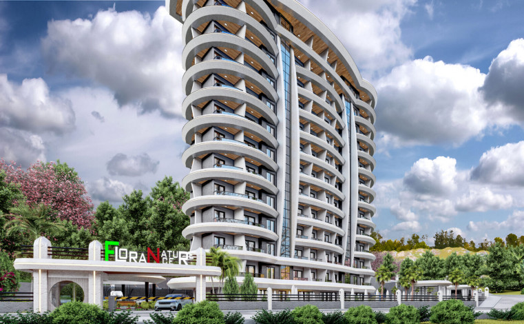 Новый инвестиционный проект в районе Махмутлар - Ракурс 2