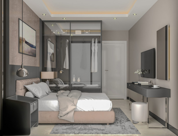 Новый инвестиционный проект в районе Махмутлар - Ракурс 7