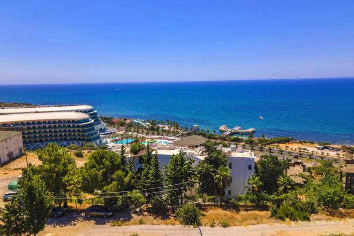 Меблированная квартира 2+1, 91м2 с видом на море, район Тюрклер - Ракурс 26